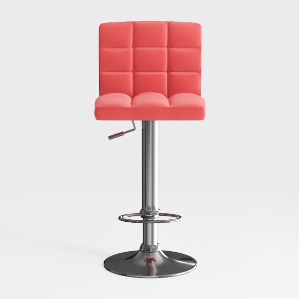 MoNiBloom Bar Stools Set of 2 PU Leather Swivel