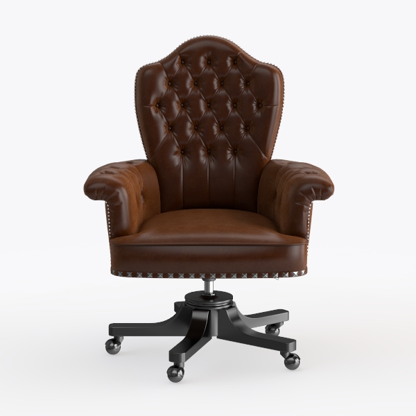 Solid Home Office Chair, Ergonomic High Back Recli