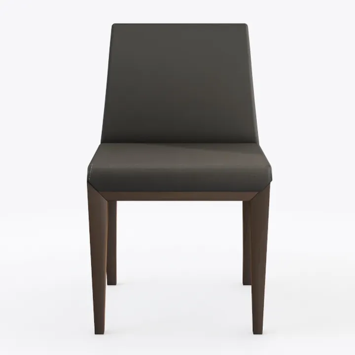 Ergonomic Solid Wood Chair Home Living Room Chair 