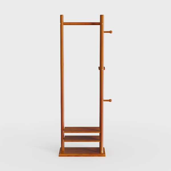 Solid Wood Coat Rack, Coat Rack Freestanding with