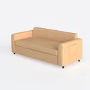 Modway Liora 87 Inch Stain-Resistant Performance Left 45 Degree View