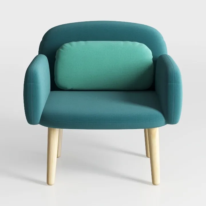 ivinta Dining Chairs Set of 2, Fabric Mid-Century