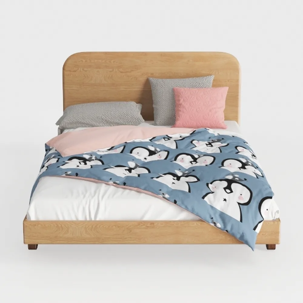 3 Inch White Goose Feather Mattress Topper,Twin