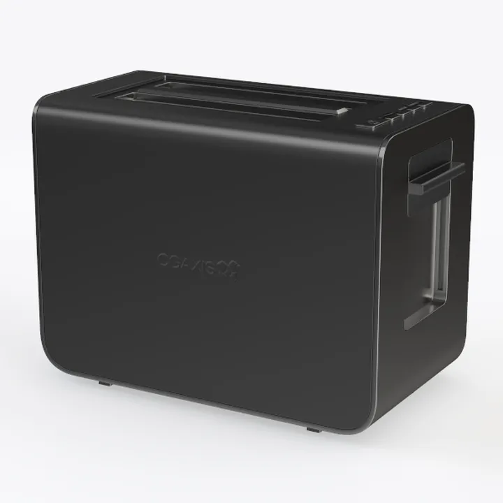 Black Toaster 2 Slice, Extra Wide Slot Toaster