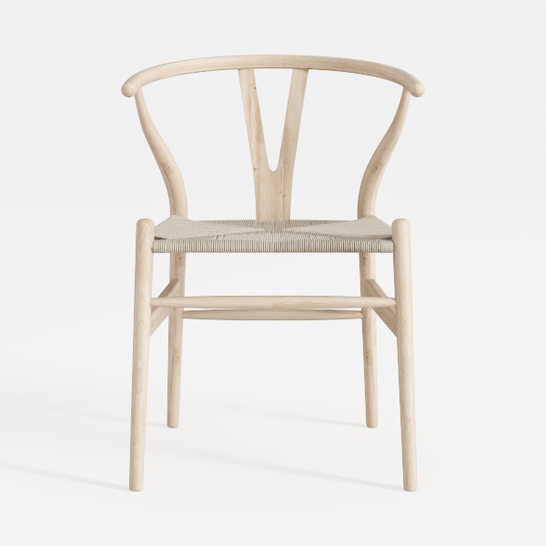 Handmade Home White Finished Wood 2-Piece Dining