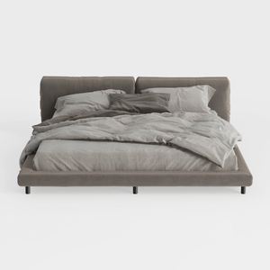 TREATLIFE HOME Modern Platform Queen Bed with Inte