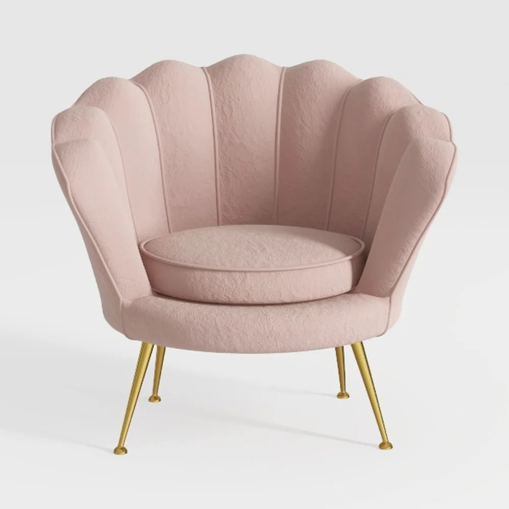 59” Small Modern Chenille Loveseat Sofa, 2-Seater 