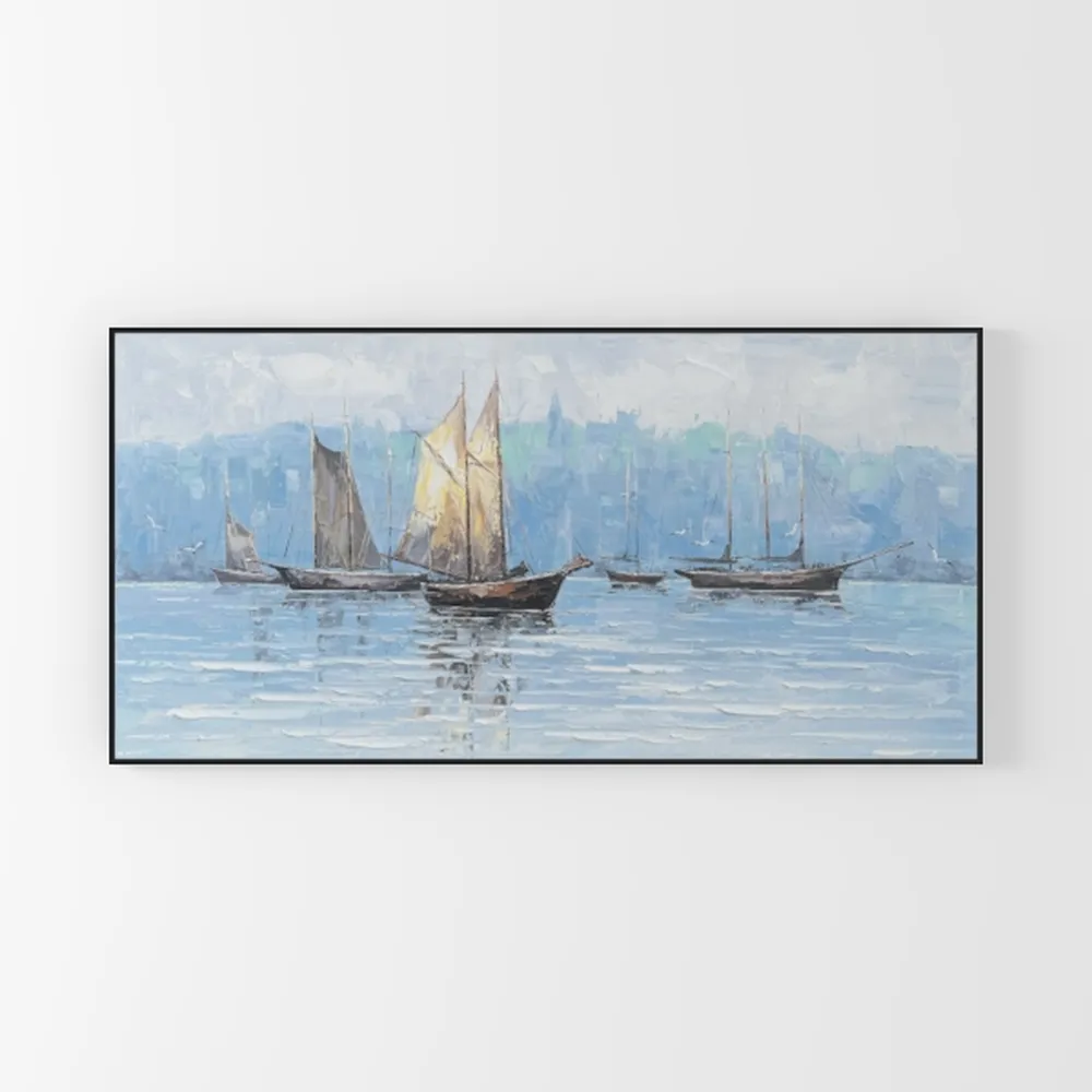 Abstract Wall Art for Living Room Large Framed