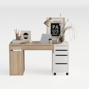 KCCLVER Office Furniture, Desk 55.1"x19.7"x29.5" S