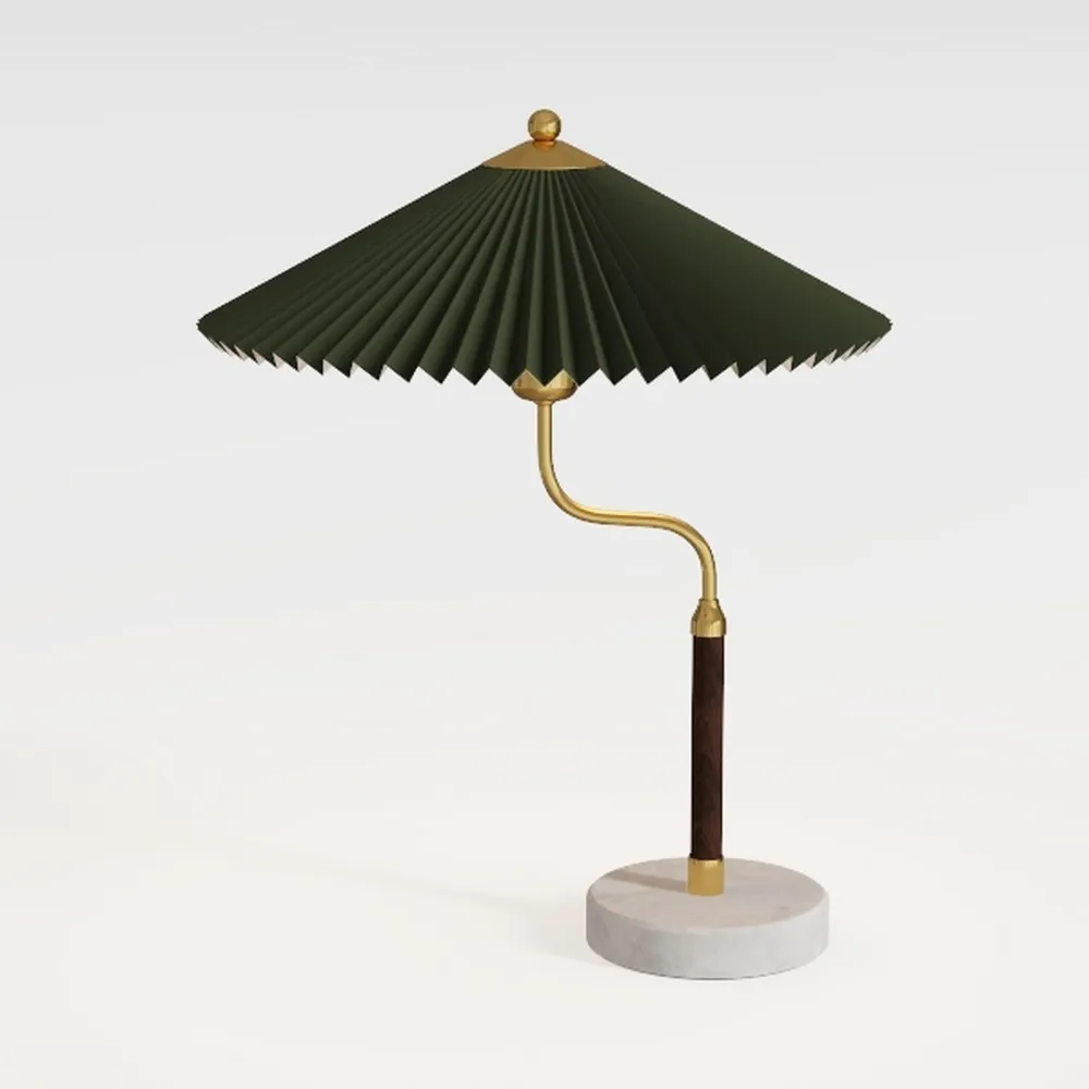 Tiffany Banker Lamp Small Stained Glass Table Lamp