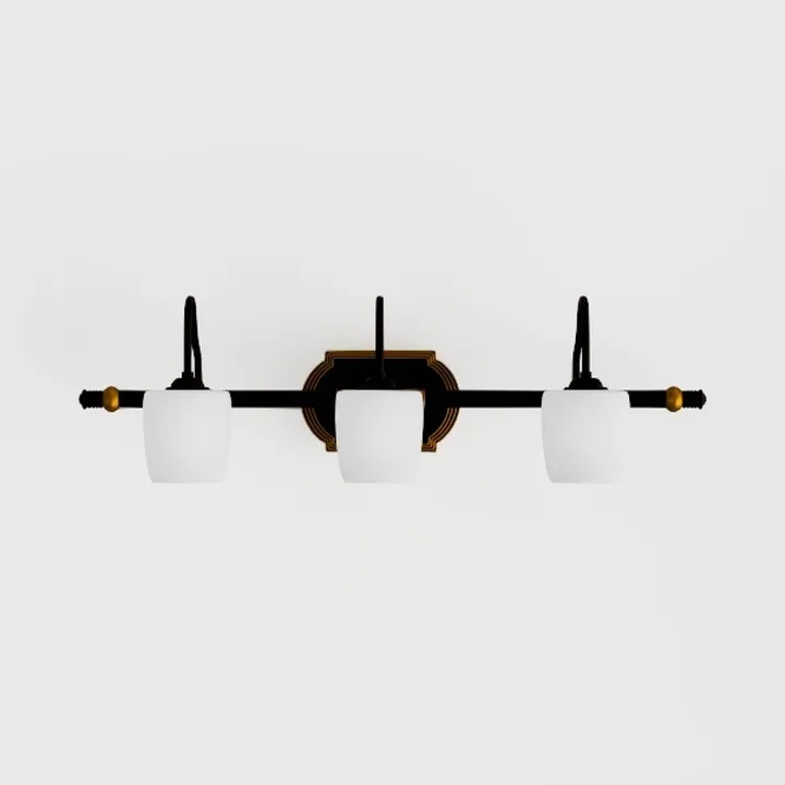 6-Light Black Farmhouse Chandeliers for Dining