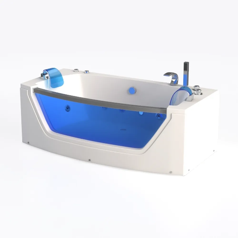 Empava 59 x 29" Whirlpool Tub,750W Acrylic Jetted 