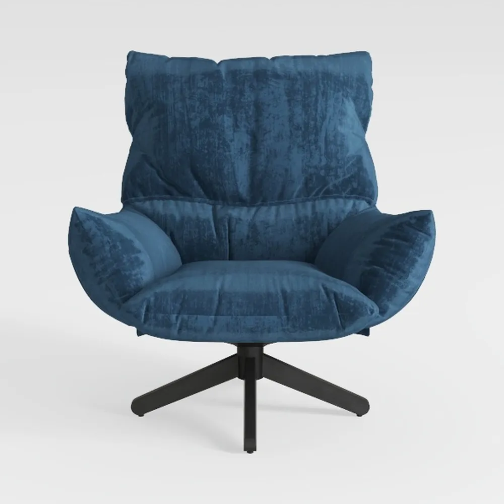Lazy Chair with Folding Ottoman, Accent Chair