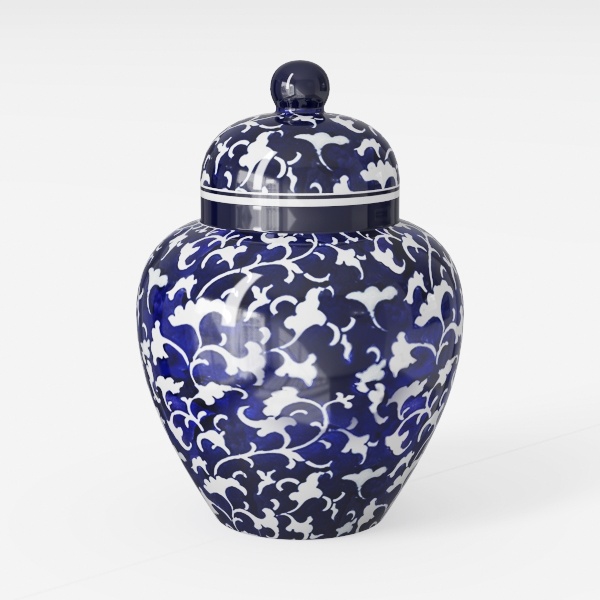 Blue and White Porcelain Décor, Blue and White