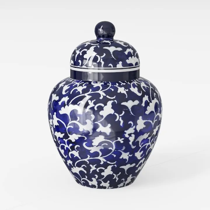 Blue and White Porcelain Décor, Blue and White