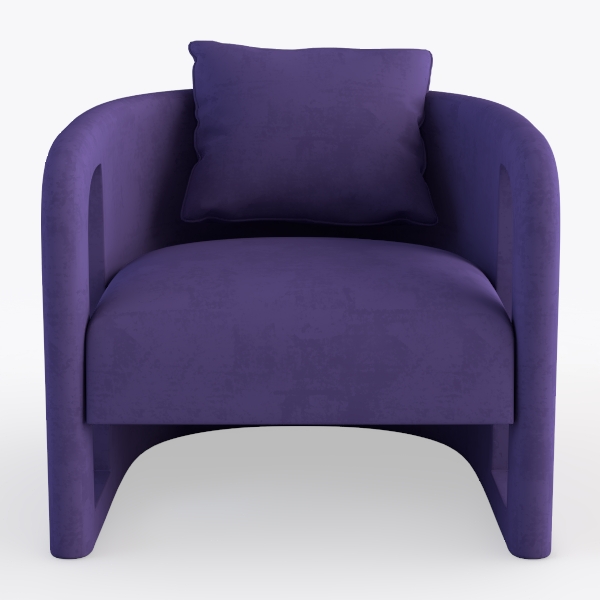 Pemberly Row 19" H Traditional Fabric Swivel Club