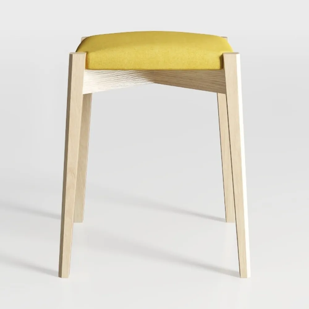 We're it, Nola Wood Frame Modern Side Chair with U