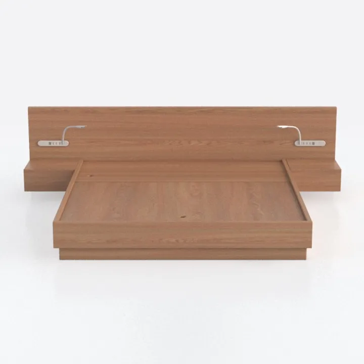 WXPGFEQ Tavolo Pieghevole da Parete - Scrivania salvaspazio per Ufficio, Cucina, Sala da Pranzo o banco da Lavoro - Elegante Finitura in Noce (100x24 cm) - Perfetto per Piccoli spazi