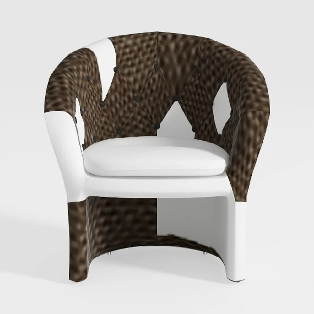 Sedia moderna senza braccioli per soggiorno e camera da letto, divano singolo imbottito con comoda flanella per sala lettura e trucco, elegante sedia laterale arancione