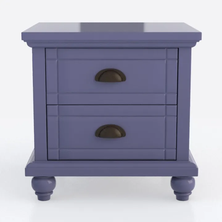 Bedside Table Solid Mango Wood 15.7"x11.8"x19.7"