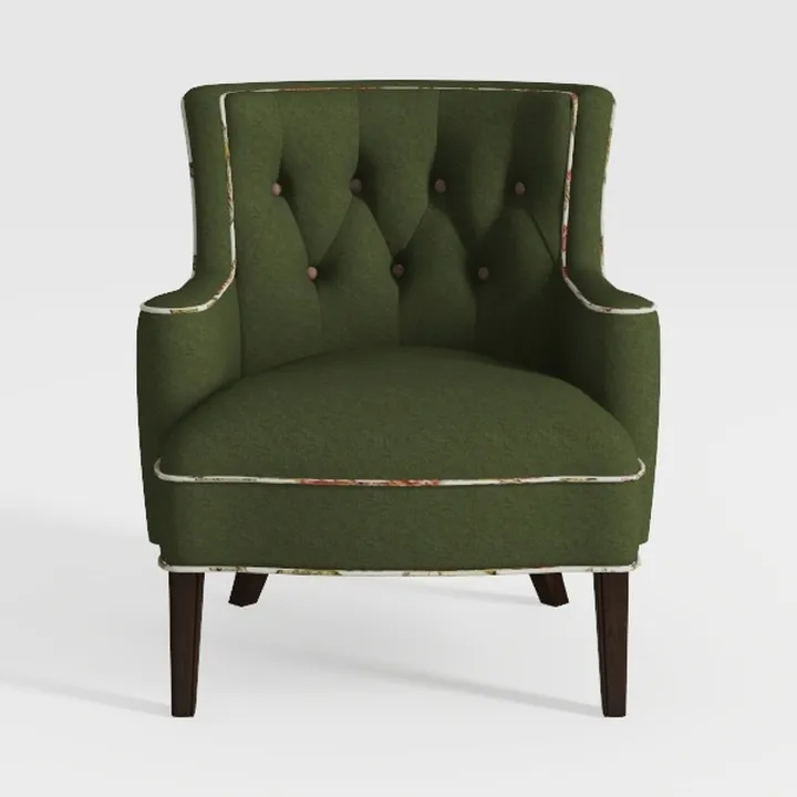 Dolonm Midcentury Modern Accent Chair with Arms