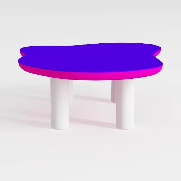 BRIAN & DANY Small Foot Stool, Linen Foot Stools