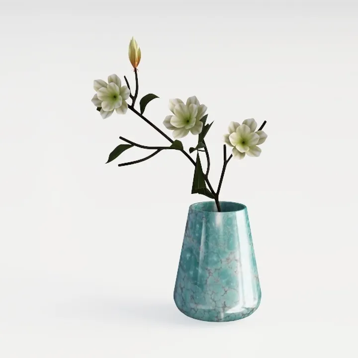 Plastic Flower Vase New Spiral Design Imitation Ceramic Flower Arrangement Diamond Shaped Modern Flower Pot Home Decoration