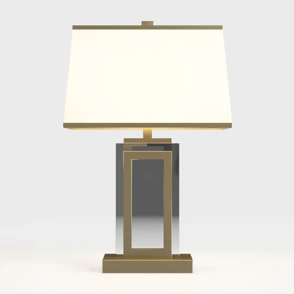 Gold Lamps Set of 2, 3-Way Lighting Modes Bedside 