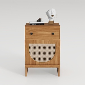 STHOUYN Nightstand Set with Drawers, Boho BedSide