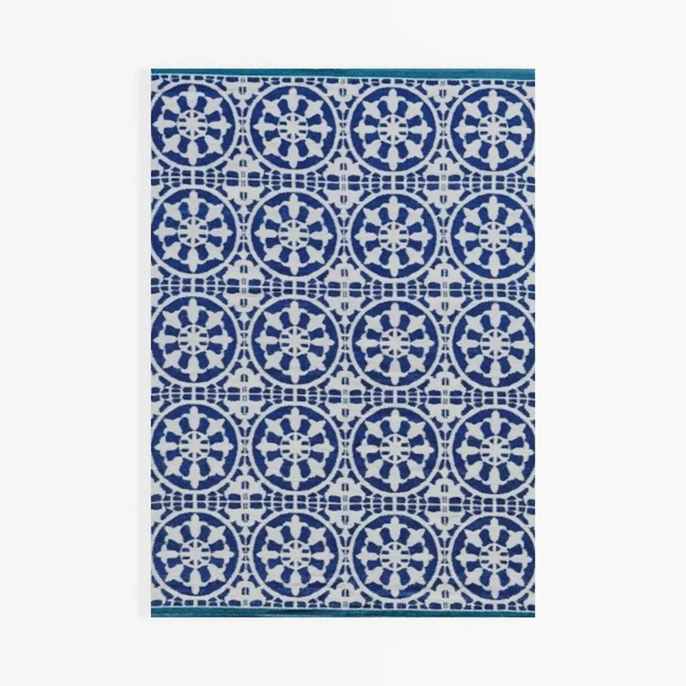 Moynesa Ultra-Thin Washable Area Rug - 3x5 Blue