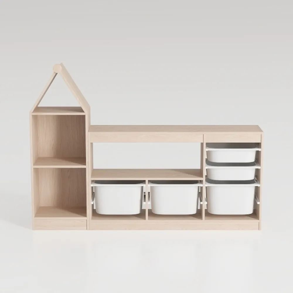 Acenova Montessori Toy Storage Shelf, Wooden