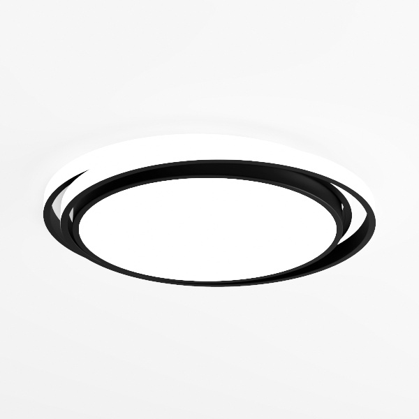 Ceiling light-8895-sand black