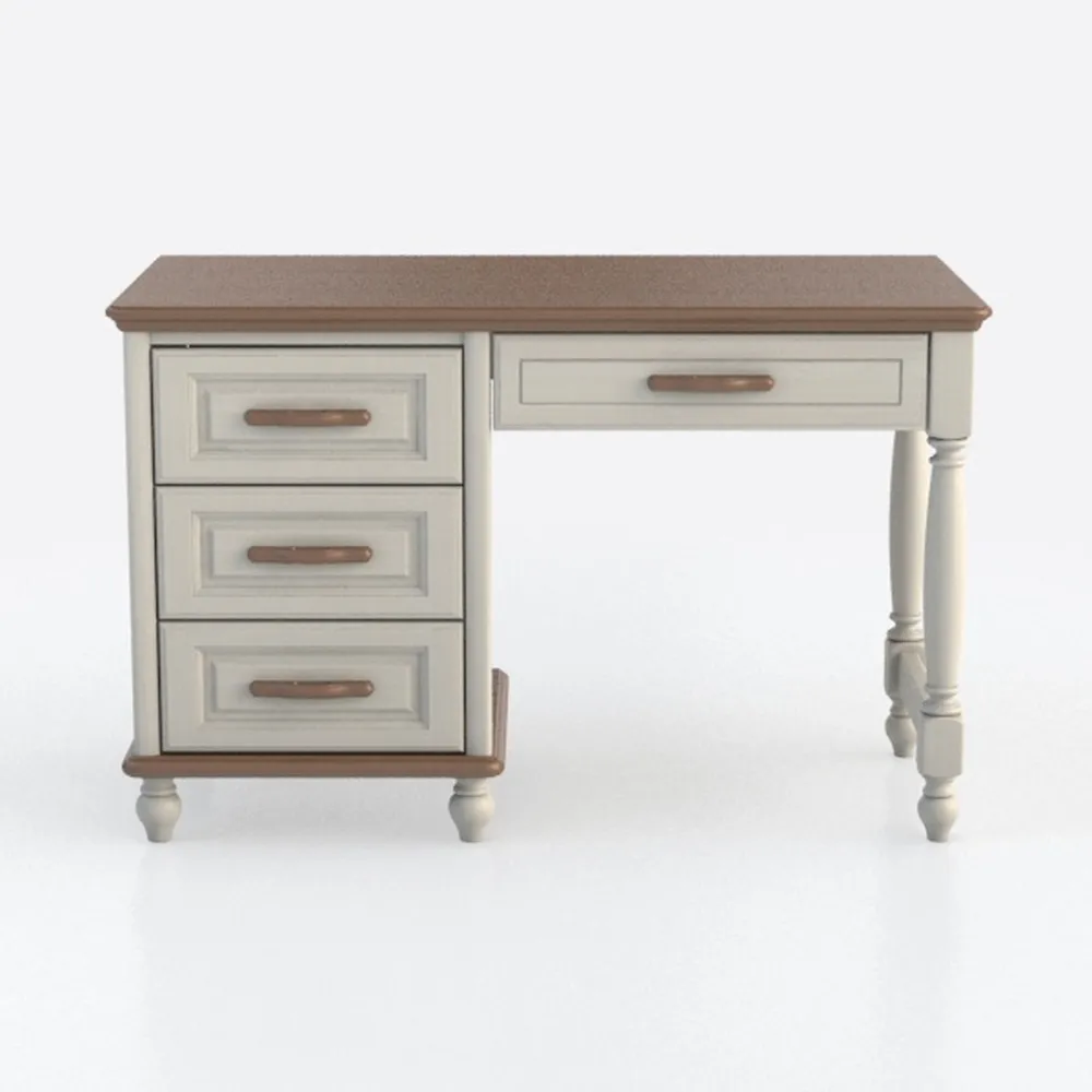 58" Executive Desk, Farmhouse Computer Desk with