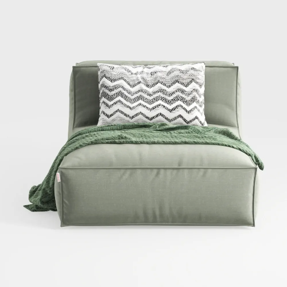 Setawix Upholstered Large Chaise Lounge Chairs