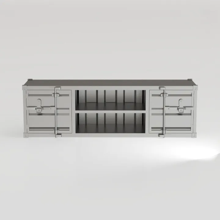 TC-HOMENY TV Stand for 70 inch TV, TV Cabinet with