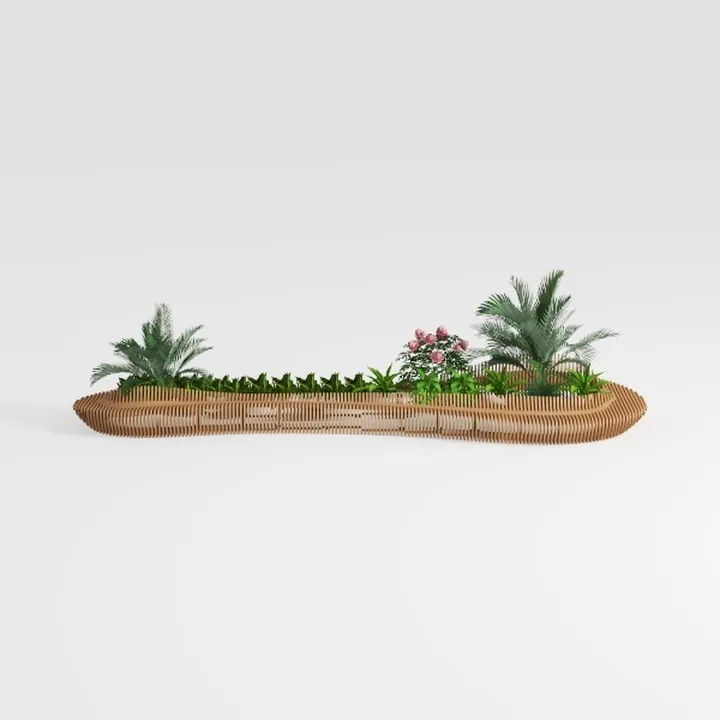 leisure area bench-Shopping Mall