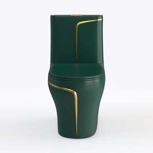 SUPERFLO One Piece Toilet with Egg Toilet Bowl