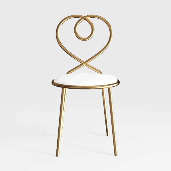 Vanity Chair for Makeup,Modern Velvet Butterfly