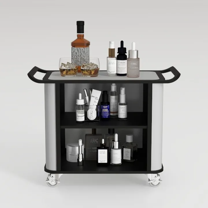 Farmhouse 5 Cube Bookshelf, Black Storage
