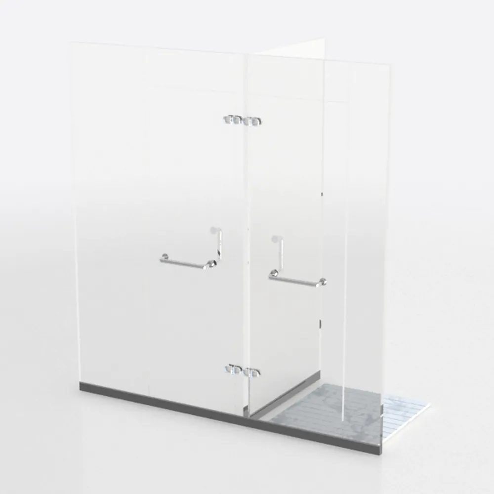 Custom Cut to Size Glass Shower Door 3/8''(10mm)