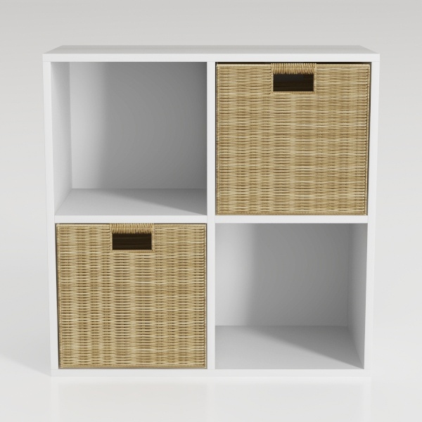 Best Choice Products 9-Cube Bookshelf, 3-Tier Wood