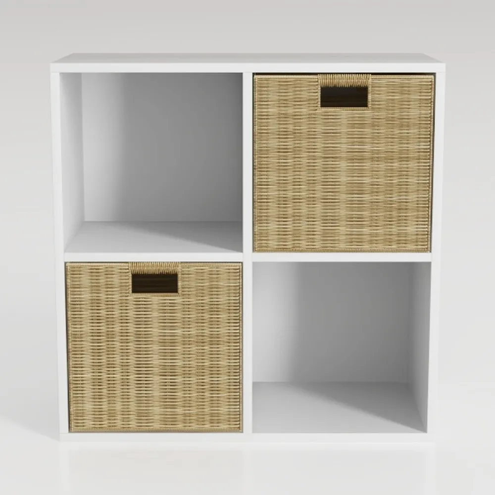 Best Choice Products 9-Cube Bookshelf, 3-Tier Wood