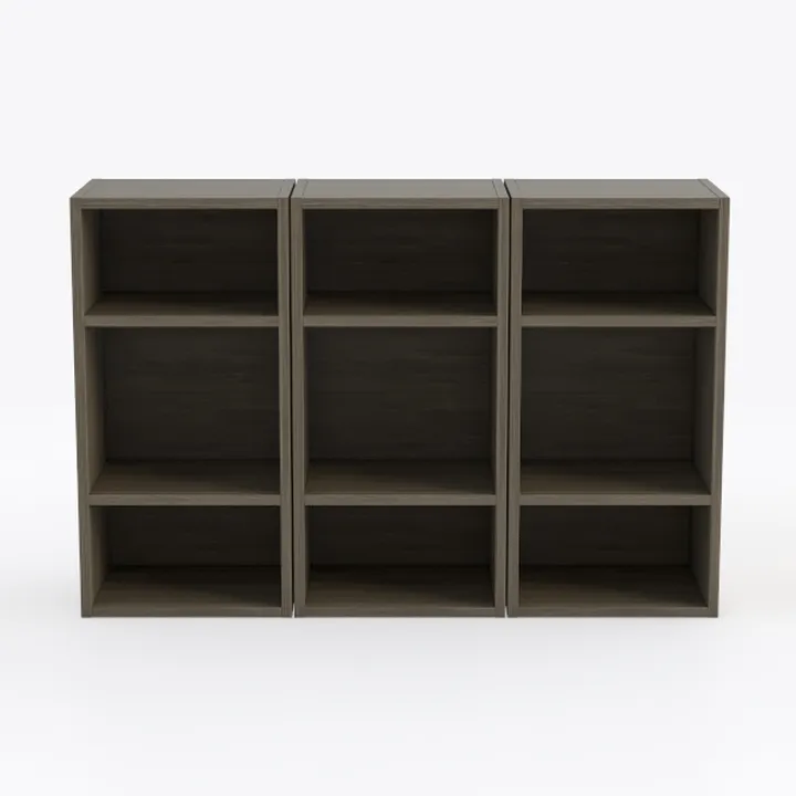 6 Cube Storage Organizer, Wood Cube Bookshelf with