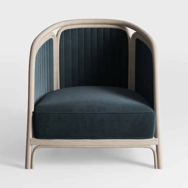 Merax Club Accent Chair with Backrest, Arm Reading