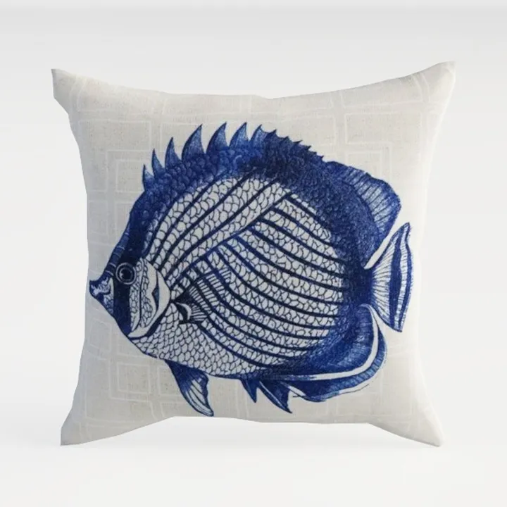 Chinoiserie Chic Waterproof Throw Pillow Set of 2