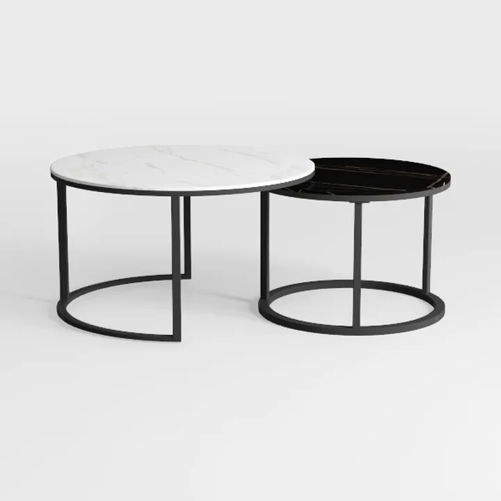 YITAHOME Round Lift Top Coffee Table with Storage,
