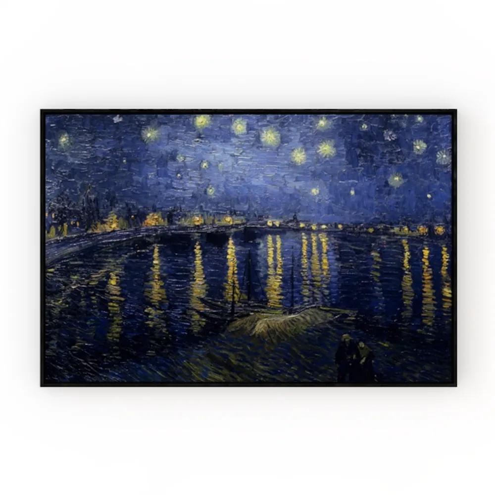 KLAKLA Extra Large Wall Art for Living Room - Blue