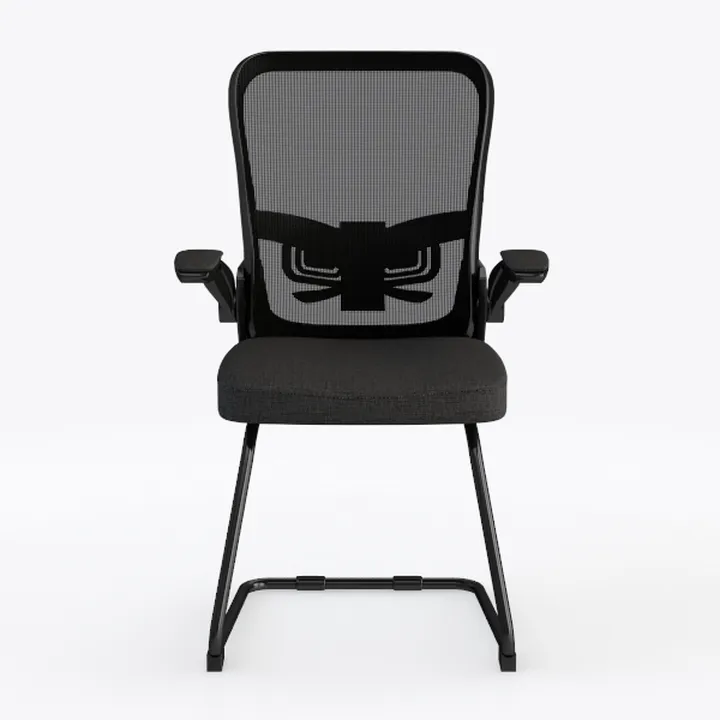 Modern Mesh Fabric Metal Office Chair 3D Model