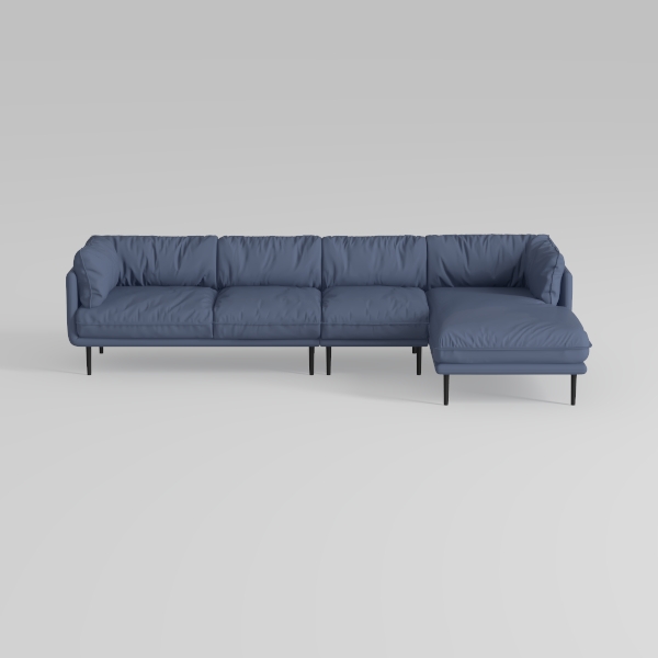 Modular Sectional Convertible Sofa Bed for Living