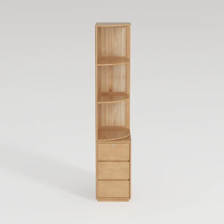 CHUWELL Corner Cabinet, 67'' Tall Corner Storage